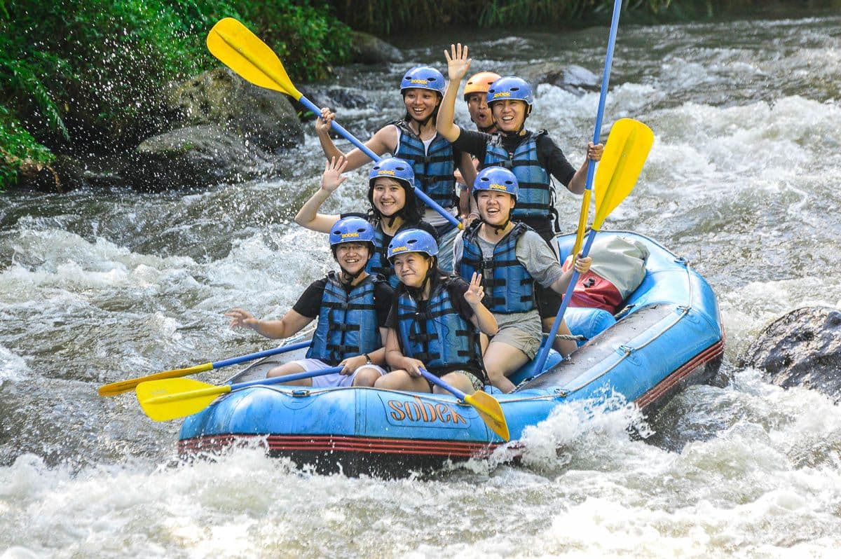 Ultimate Bali White Water Rafting Adventure