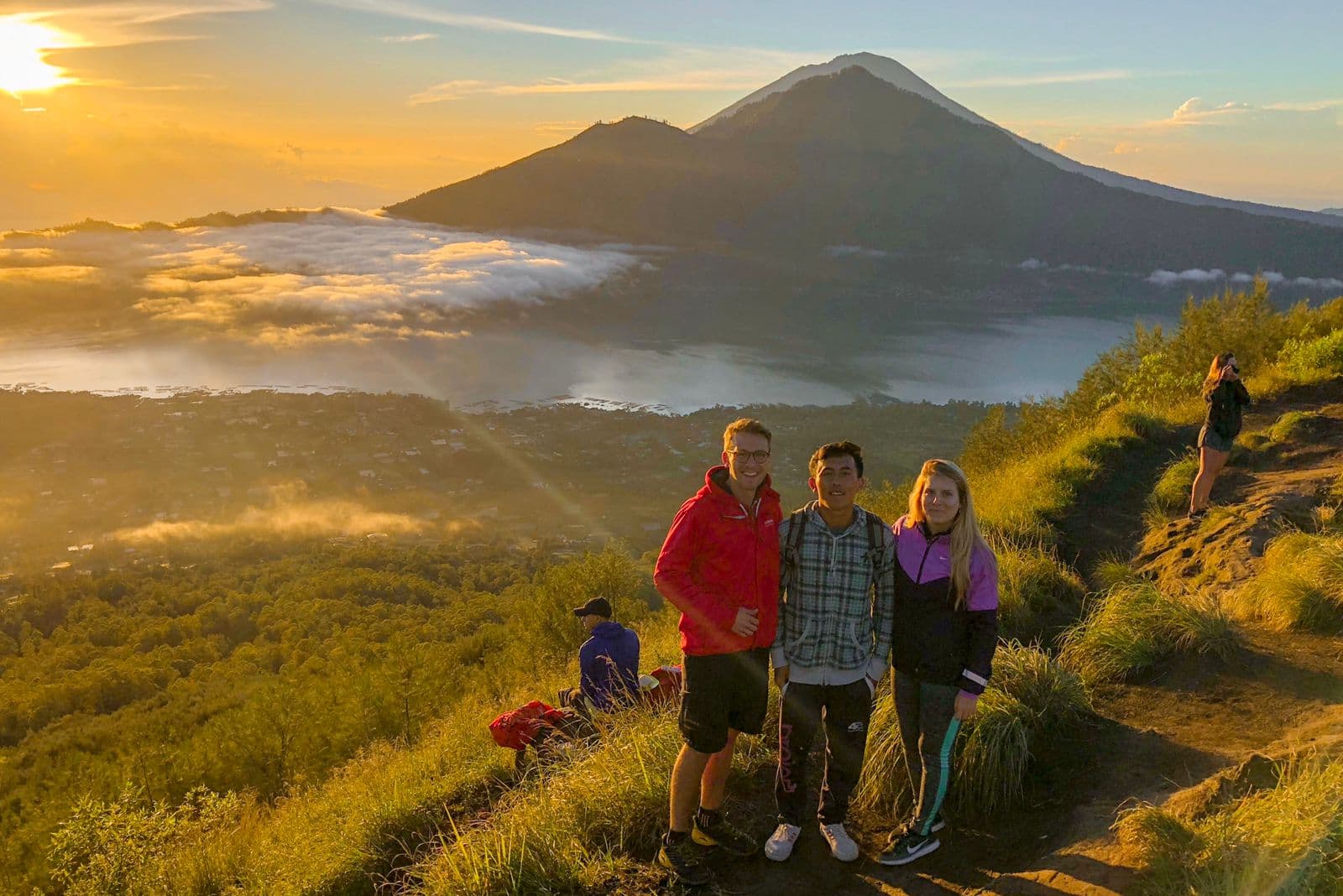 Sunrise, clouds, and volcanic views—Mount Batur at its absolute best