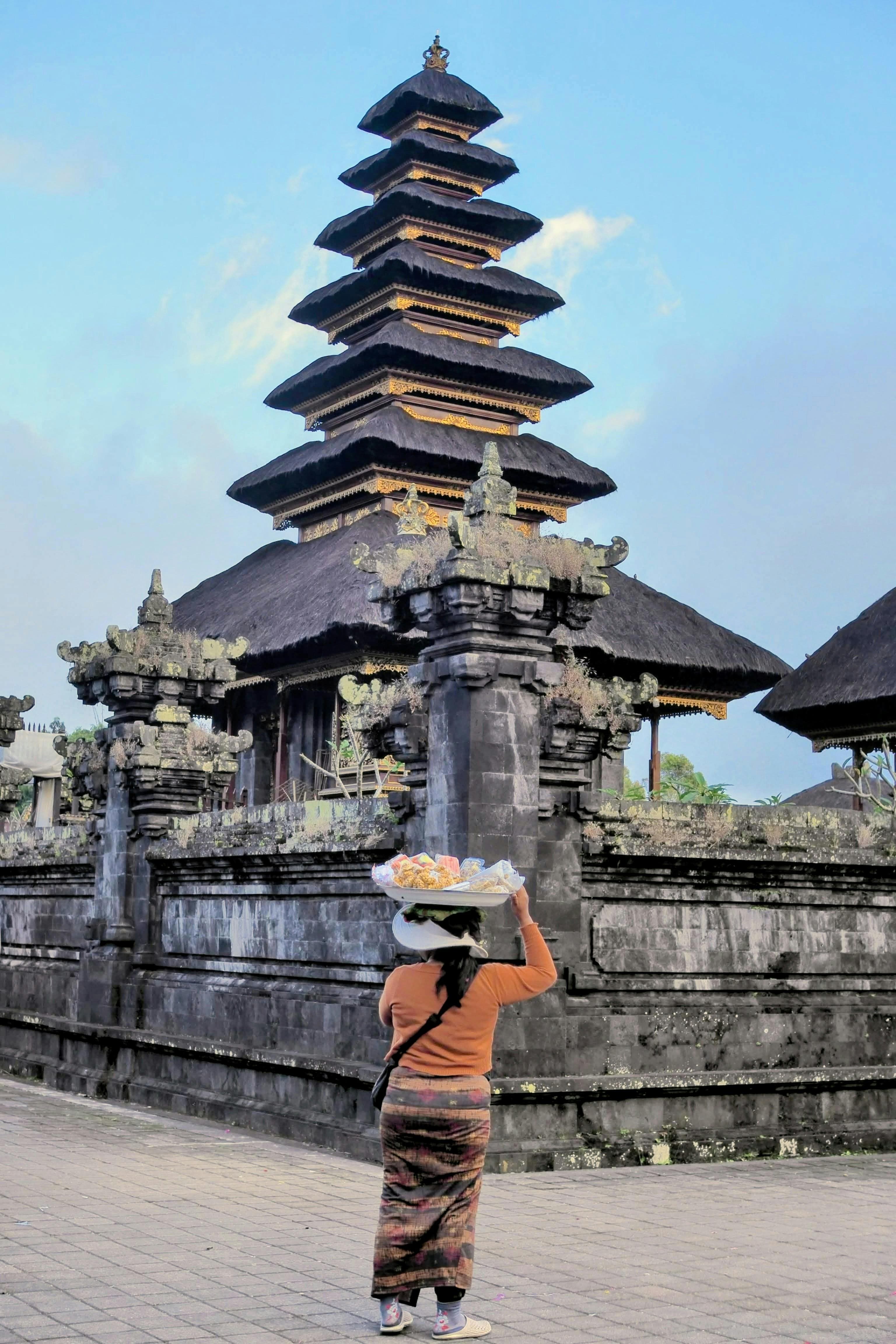 Known that since the 15th century, It was regarded as the central temple of Hinduism in Bali. 