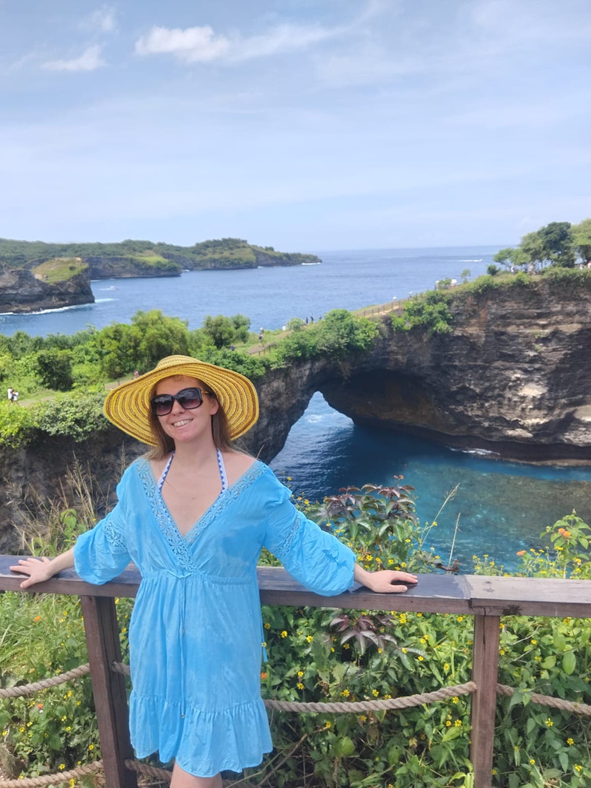 Broken beach offers very beautiful views with rocky holes in the middle offering unmatched beautiful scenery