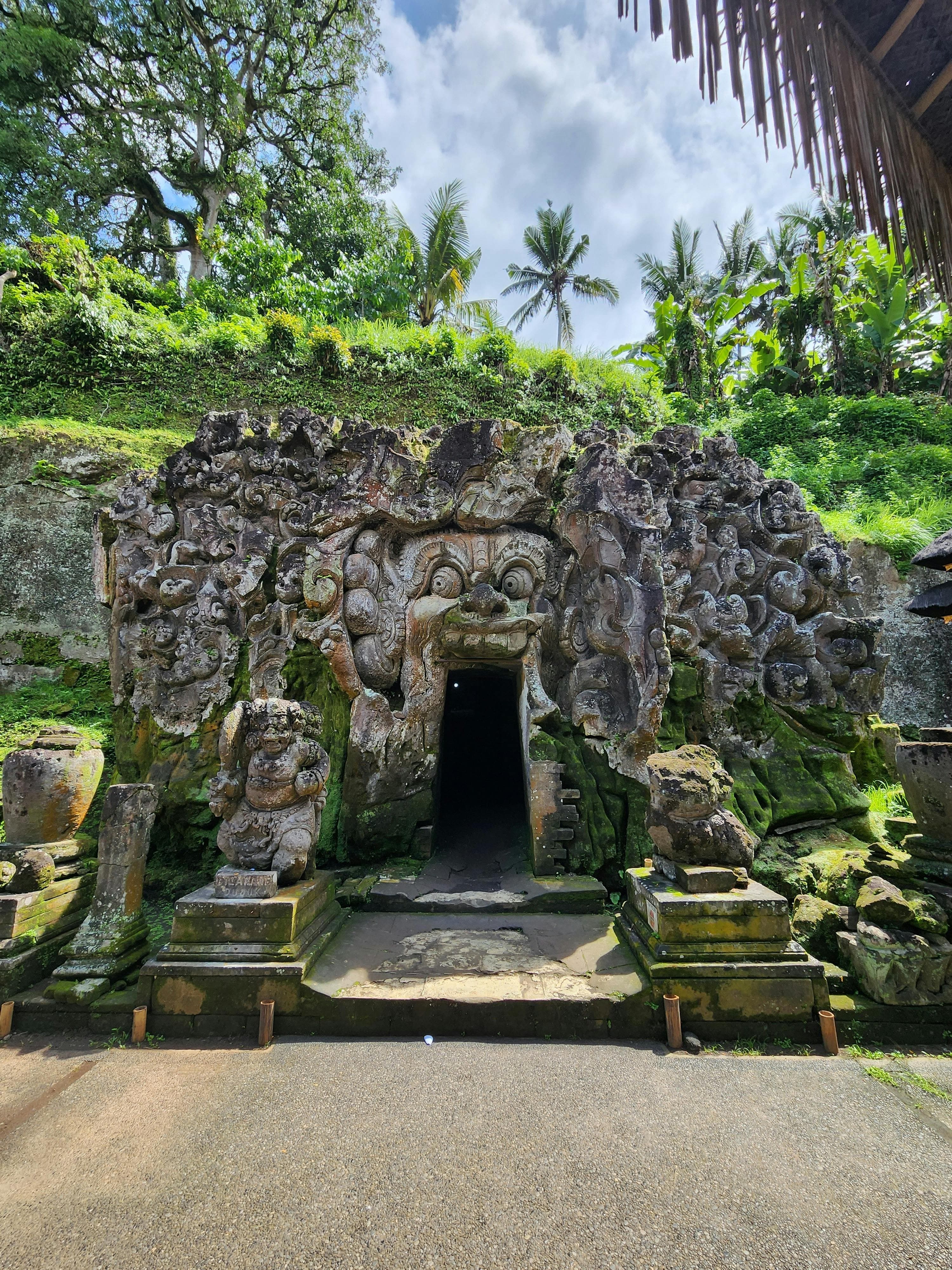 Goa Gajah Temple or known a s Elephant Cave Temple is an ancient omission in the form of a cave with the high value of art and history