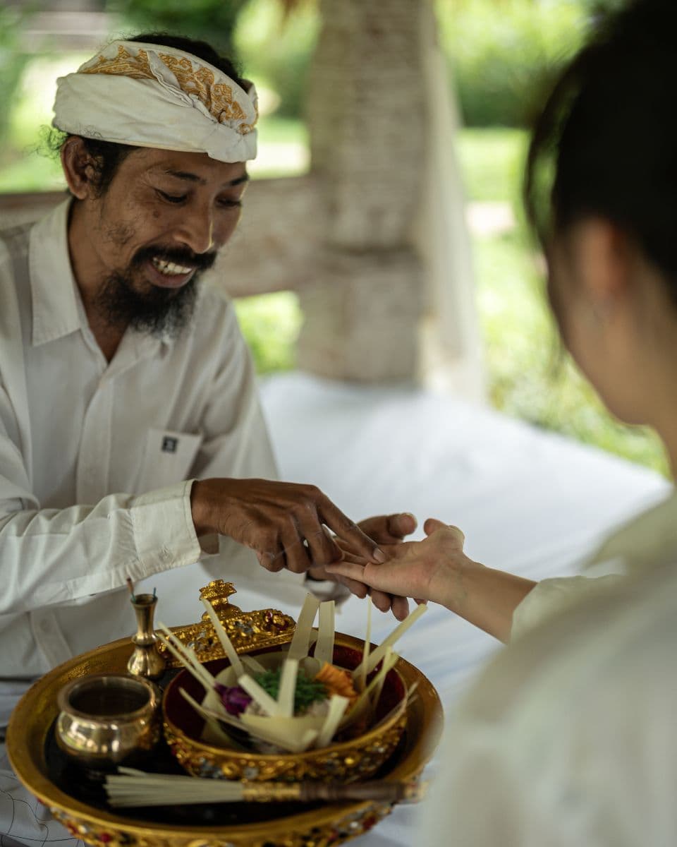 This special package is designed to help you relax, release negative energy, and experience traditional Balinese healing rituals guided by local spiritual practitioners.