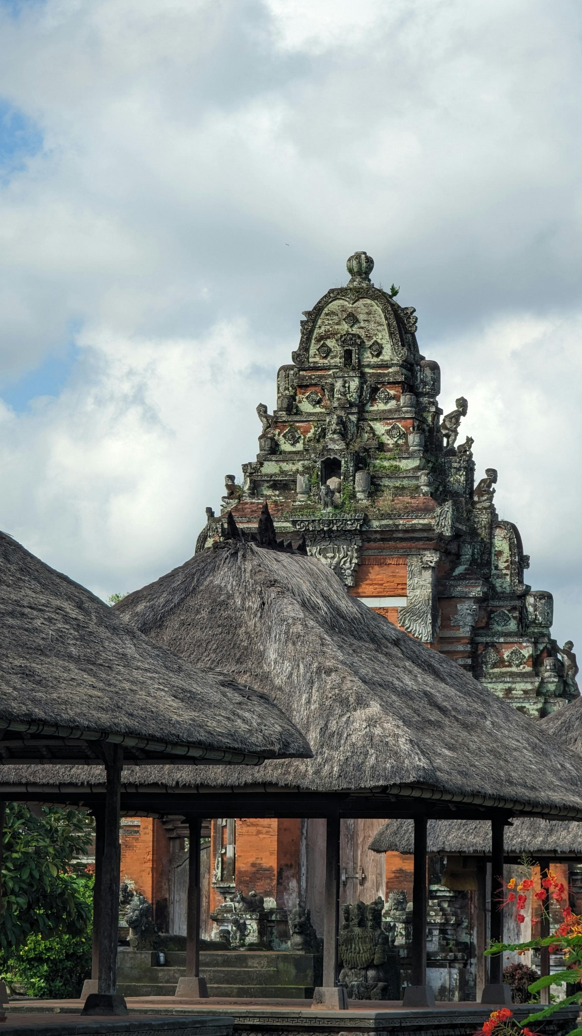 explore traditional Balinese architecture at Ubud Palace