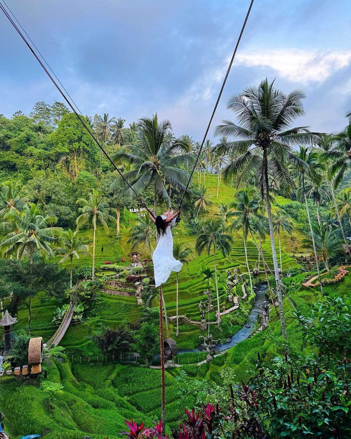 Alas Harum – Rice terraces, jungle views, swing & sky spots