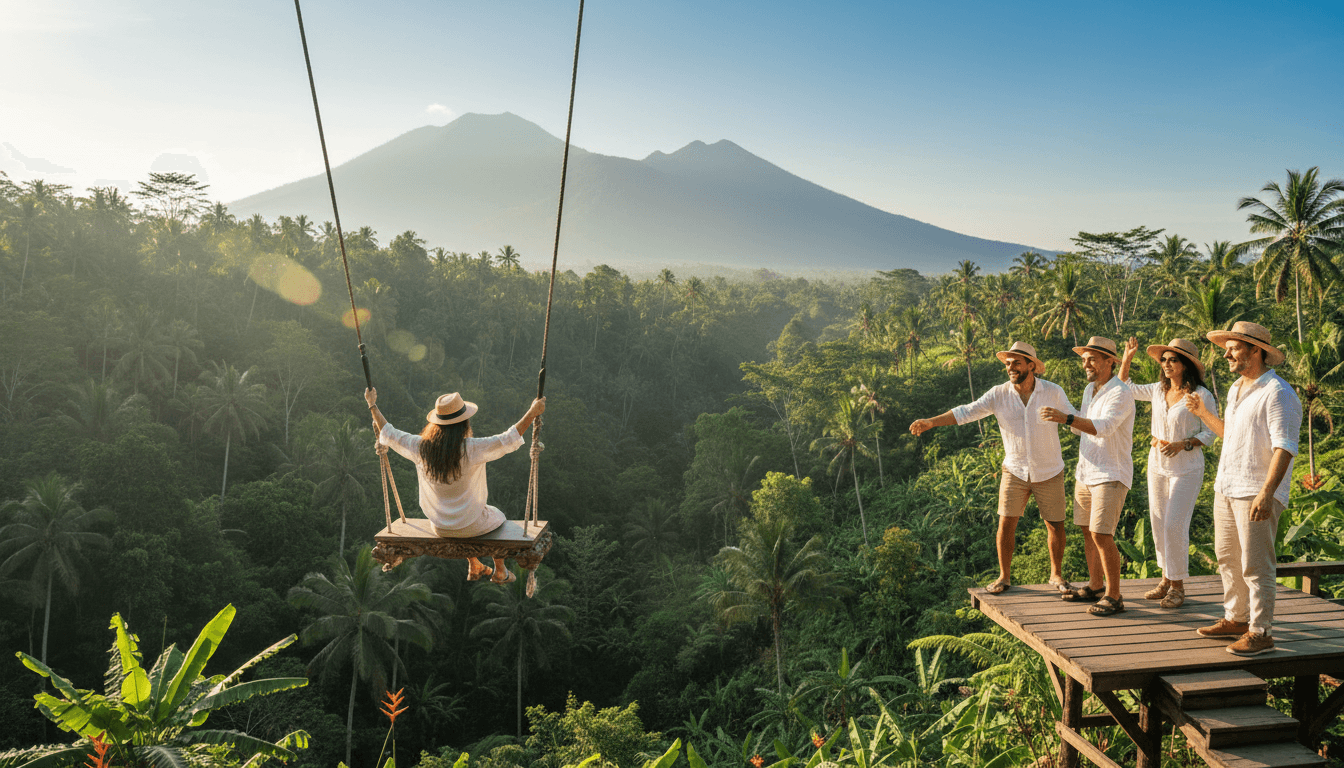 Bali Adventure Tours Jungle Swing Experience Bali Adventure Tours Jungle Swing Experience