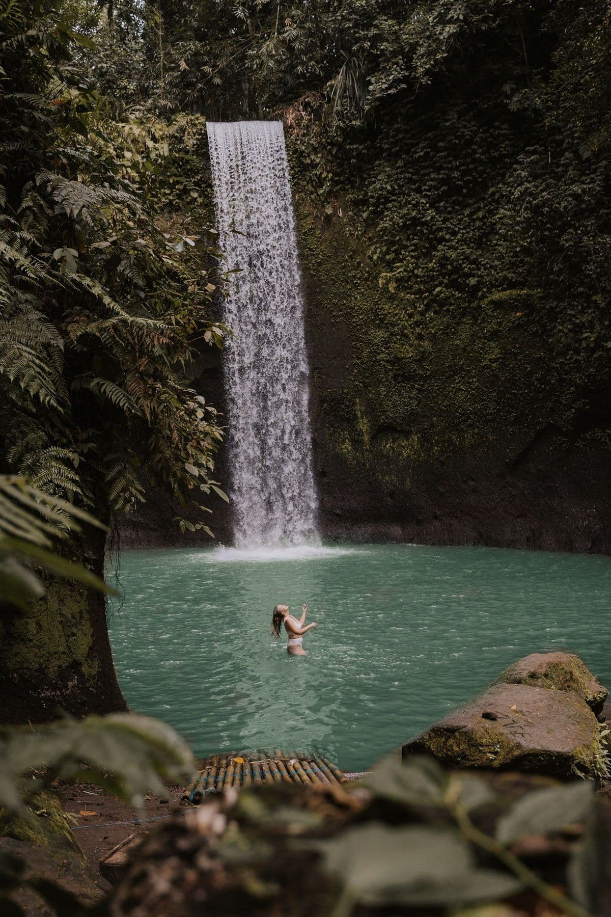 Relax at this peaceful and beautiful waterfall, perfect for photos and swimming Relax at this peaceful and beautiful waterfall, perfect for photos and swimming